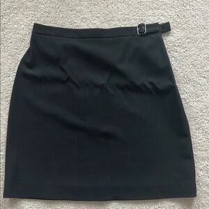 Preview Collection Black Skirt, Side Zipper, size 6P